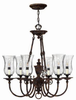 4626FB Mid. Chandeliers-Glass Up - 791604 - Capital Lighting, Inc.