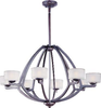 E22806-09OI Mid. Chandeliers-Drum Shades - 615470 - Capital Lighting, Inc.