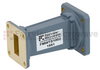 Waveguide Transition With WR-112 UG-51/U Square Cover Flange to WR-90 UG-39/U Square Cover Flange in 3 Inch Length -- FMWTS1002 - Image