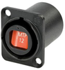 Fibre Optic Connector, Mtp, Chassis; Fibre Optic Connector Type Neutrik - 67W2422 - Newark, An Avnet Company