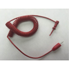 XM Micro-Hook to 0.080″ Pin Plug, 22 AWG PVC Test Lead - AXM - E-Z-HOOK, a division of Tektest, Inc.