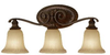Bathroom Fixtures-Three Lights - 628752 - Light Center (The)