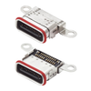 USB Connectors -- 1001-USB-C40-S-RA-CS68-SMT-WP-BK-30-TR - Image