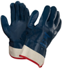 Ansell Hycron 27-805 Blue 10 Jersey Chemical-Resistant Gloves - Rough Finish - 076490-06134 - 076490-06134 - R. S. Hughes Company, Inc.