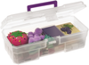 Case, Craft Supply Box 6 x 12 x 4 -- 09912CLPUR - Image