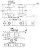 Part # 25135, WHX-155 CHAIN - PLAIN - Image