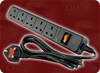 BS 1363 UK13 to UK RECEPTACLE x 5 -- 9650.PS5B - Image