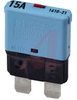 Circuit Breaker;Therm;Push;Cur-Rtg 6A;Socket;1 Pole;Vol-Rtg 28VDC;Blade Snap - 70128978 - Allied Electronics, Inc.