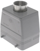Standard, Rectangular Hood, size 66.4, 4 Pegs, Top PG21 cable entry - CAV-50.21 - Mencom Corporation