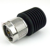 N Male (Plug) Termination (Load) 10 Watts To 6 GHz, Black Anodized Plated Aluminum Alloy, 1.15 VSWR, 500 Watts Peak Power -- ST6N-10 - Image