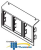 Legrand - Wiremold AC Series&trade; Communication Plate - C8005P-3ACT - TelephoneStuff.com