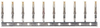 crimp & poke female sockets 30 micro inch gold pkg 100 - DSB00068 - MilesTek Corporation