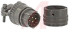 connector,straight plug,class e,size 14,8#20 & 4#16 solder pin contact,olive - 70011070 - Allied Electronics, Inc.