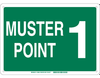 Muster Point 1 Sign - 139664 - Brady Corporation