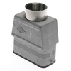 EMI, Rectangular Hood, size 49.16, 2 Pegs, Top PG21 cable entry - CZAVS-15L21 - Mencom Corporation
