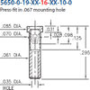 Press-Fit Receptacle -- 5650-0-19-15-16-14-10-0 - Image