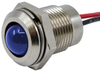 Led Panel Indicator, Blue, 14Mm, 5V; Led Color Vcc (Visual Communications Company) - 64AH2054 - Newark, An Avnet Company