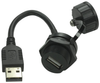 Cable, Usb A Jack To Usb A Plug, 100Mm, Black; Connector A Multicomp Pro - 20T7282 - Newark, An Avnet Company