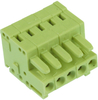 Terminal Block Pluggable, 5 Position, 28-14Awg; Pitch Spacing Wago - 29K3013 - Newark, An Avnet Company