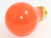 25 Watt, 120 Volt A19 Orange Bulb - B106525 - bulbs.com