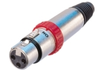 NEUTRIK XLRF 3Pin S-Series (Nickel) - NC3FXS - Visual Sound, Inc.