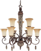 60-2703 Mid. Chandeliers-Glass Up - 403773 - Capital Lighting, Inc.