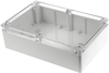 Enclosure, Pc, Small, Light Grey/clear; Enclosure Type Hammond - 39AH9590 - Newark, An Avnet Company