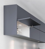 AILERON UPWARD-OPENING LIDS WITH HINGES - ARN-3-M-BL-S - ARN-3-M-BL-S - Sugatsune America, Inc.