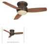 F593-ORB Ceiling Fan - Wet Location / Damp Location Approved - F593-ORB - Minka Group