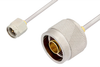 SMA Male to N Male Cable 6 Inch Length Using PE-SR405AL Coax - PE34270-6 - Pasternack