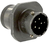 Circular Connector Receptacle, Size 10, 5 Position, Cable; Product Range Amphenol Industrial - 25K9476 - Newark, An Avnet Company