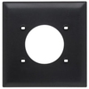 Standard Wall Plate - TP703-BK - Legrand - Pass & Seymour