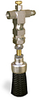 (Formerly A2261-3X01), Valve Brush, 1” Round Nylon, 1/8” Female NPT Inlet - A2261-NR3BHW - Oil-Rite Corp.