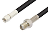 SMA Male to SMA Female Cable 24 Inch Length Using 93 Ohm RG62 Coax - PE3405-24 - Pasternack