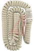MODULAR HANDSET COIL CORD, 12 FT., ALMOND - 70159806 - Allied Electronics, Inc.