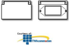 Leviton Single Gang Flush Cover Wallplate, Thermoplastic.. - 4996 - TelephoneStuff.com