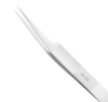 Excelta Five Star Utility Tweezers 5A-CO - Offset Tapered Ultra Fine Point Tip - 0.003 in Tip Width - 4 1/2 in Length - 0.001 in Thick - EXCELTA 5A-CO - R. S. Hughes Company, Inc.