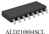 PRECISION N-CHANNEL EPAD® MOSFET ARRAY QUAD HIGH DRIVE NANOPOWER MATCHED PAIR - ALD210804SCL - Advanced Linear Devices, Inc.