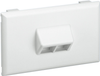 Horizontal Faceplate, 2 Module, White; Accessory Type Panduit - 41J7274 - Newark, An Avnet Company