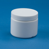 Straight Sided White or Natural Jars with Caps - 66316 - U.S. Plastic Corporation