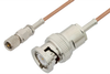 10-32 Male to BNC Male Cable 24 Inch Length Using RG178 Coax - PE36540-24 - Pasternack
