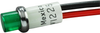 Panel Mount Indicator, Led, 0.31 , Green, 12V; Led Color Wamco - 94T2345 - Newark, An Avnet Company