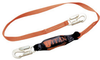 Miller Titan T6111 Yellow Shock-Absorbing Lanyard - 4 ft Length - 612230-02515 -- 612230-02515