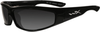 Wiley-X Revolvr Sunglasses with Smoke Lens and Gloss Black -- WX-SSREV1