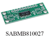 4-Channel SAB PCB with one mounted ALD810027SCLI - SABMB810027 - Advanced Linear Devices, Inc.