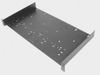 Utility Rack Shelf, 1U, Steel, Black; Rack U Height Penn Elcom - 61T1065 - Newark, An Avnet Company
