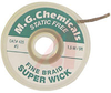 Desolder Braid; 5ftL x .075inW; fine braid Super Wick; static free;RMA type flux - 70125652 - Allied Electronics, Inc.