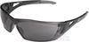 Edge Delano Safety Glasses with Black Frame and Smoke Lens - SD116 - Safety Glasses USA