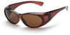 OG3 brown lens, crystal brown frame - 3112 - Crossfire By Radians