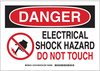 Electrical Hazard Sign - 127019 - Brady Corporation